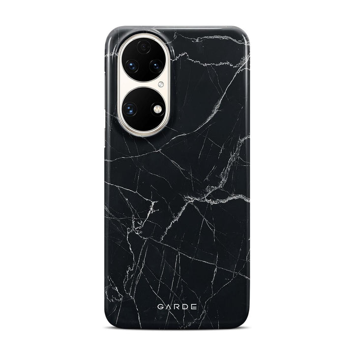 Nero Marquina Huawei P50 Back Cover - Custom Printed Phone Case by Garde