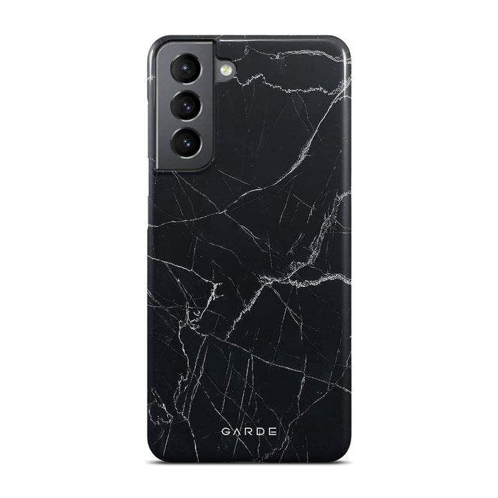 Nero Marquina Samsung S21 Back Cover - Custom Printed Phone Case by Garde