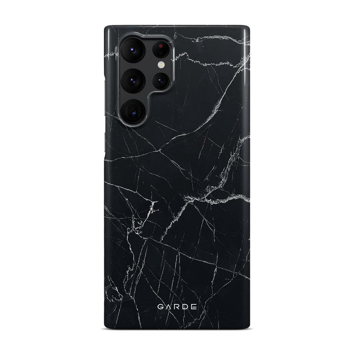 Nero Marquina Samsung S22 Ultra Back Cover - Custom Printed Phone Case by Garde