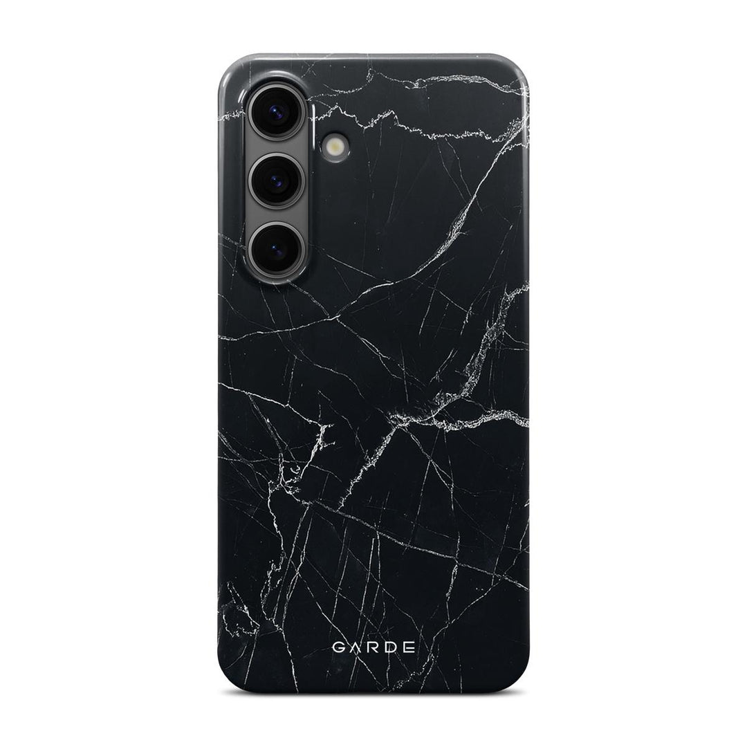 Nero Marquina Samsung S24 Back Cover - Custom Printed Phone Case by Garde