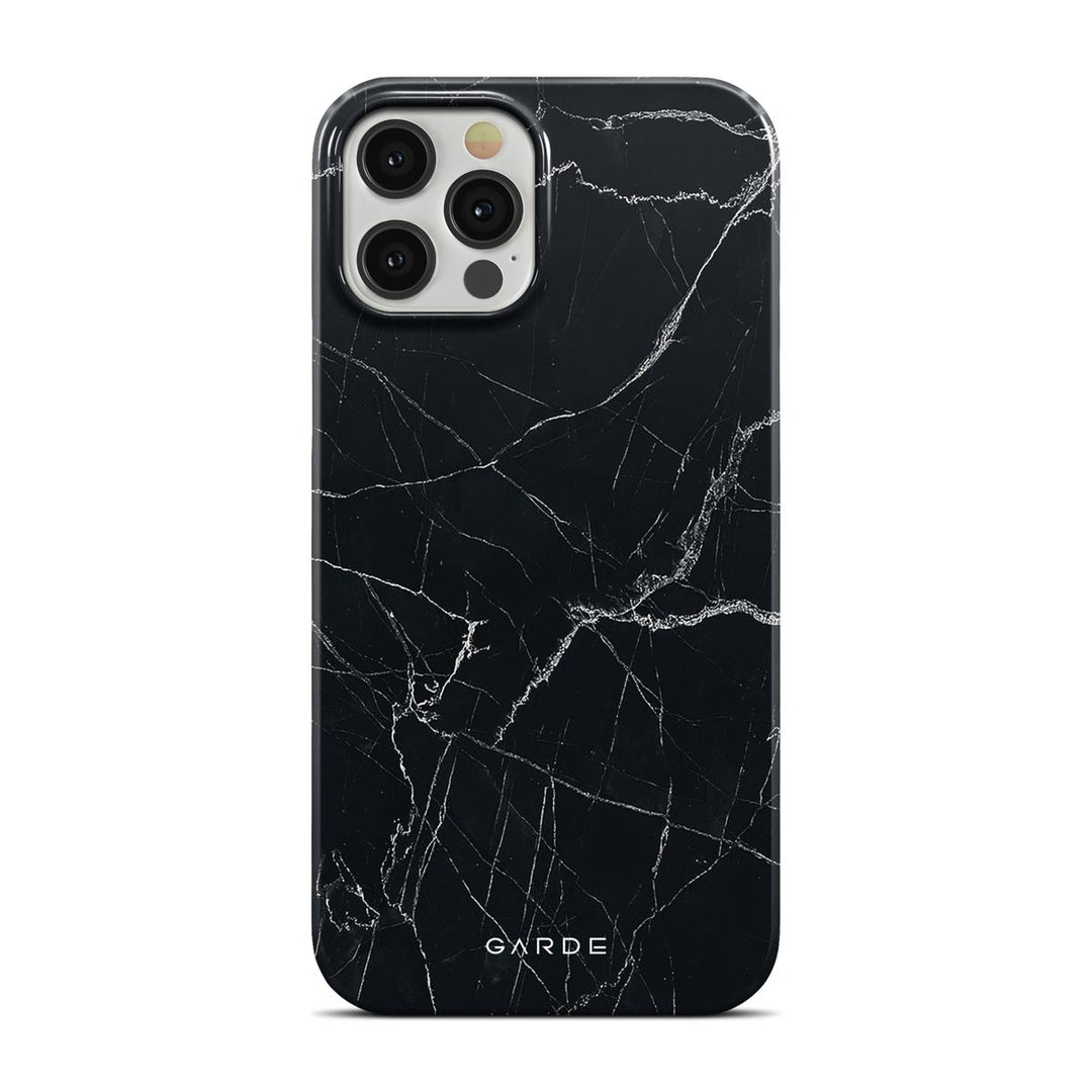 Nero Marquina iPhone 12 Pro Back Cover - Custom Printed Phone Case by Garde