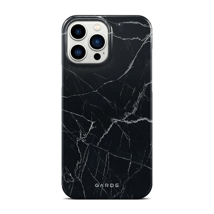 Nero Marquina iPhone 13 Pro Max Back Cover - Custom Printed Phone Case by Garde
