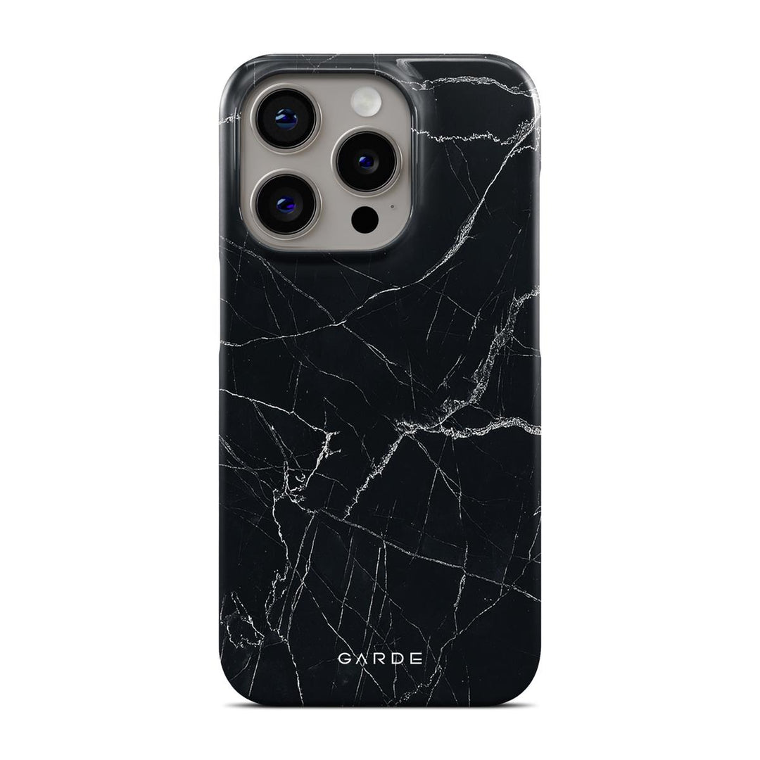 Nero Marquina iPhone 15 Pro Back Cover - Custom Printed Phone Case by Garde