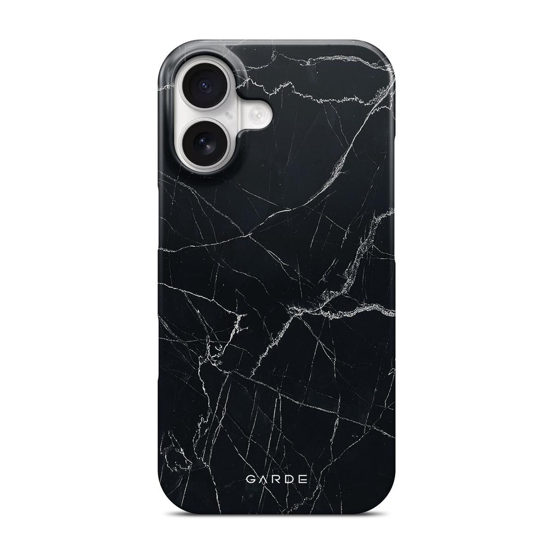 Nero Marquina iPhone 16 Back Cover - Custom Printed Phone Case by Garde