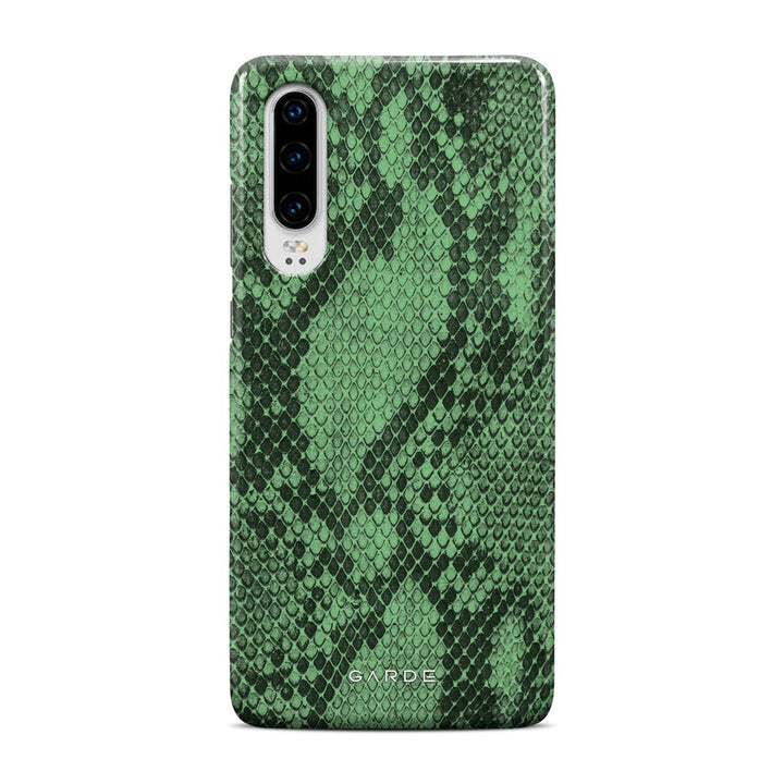 Python Green Huawei P30 Back Cover - Custom Printed Phone Case by Garde