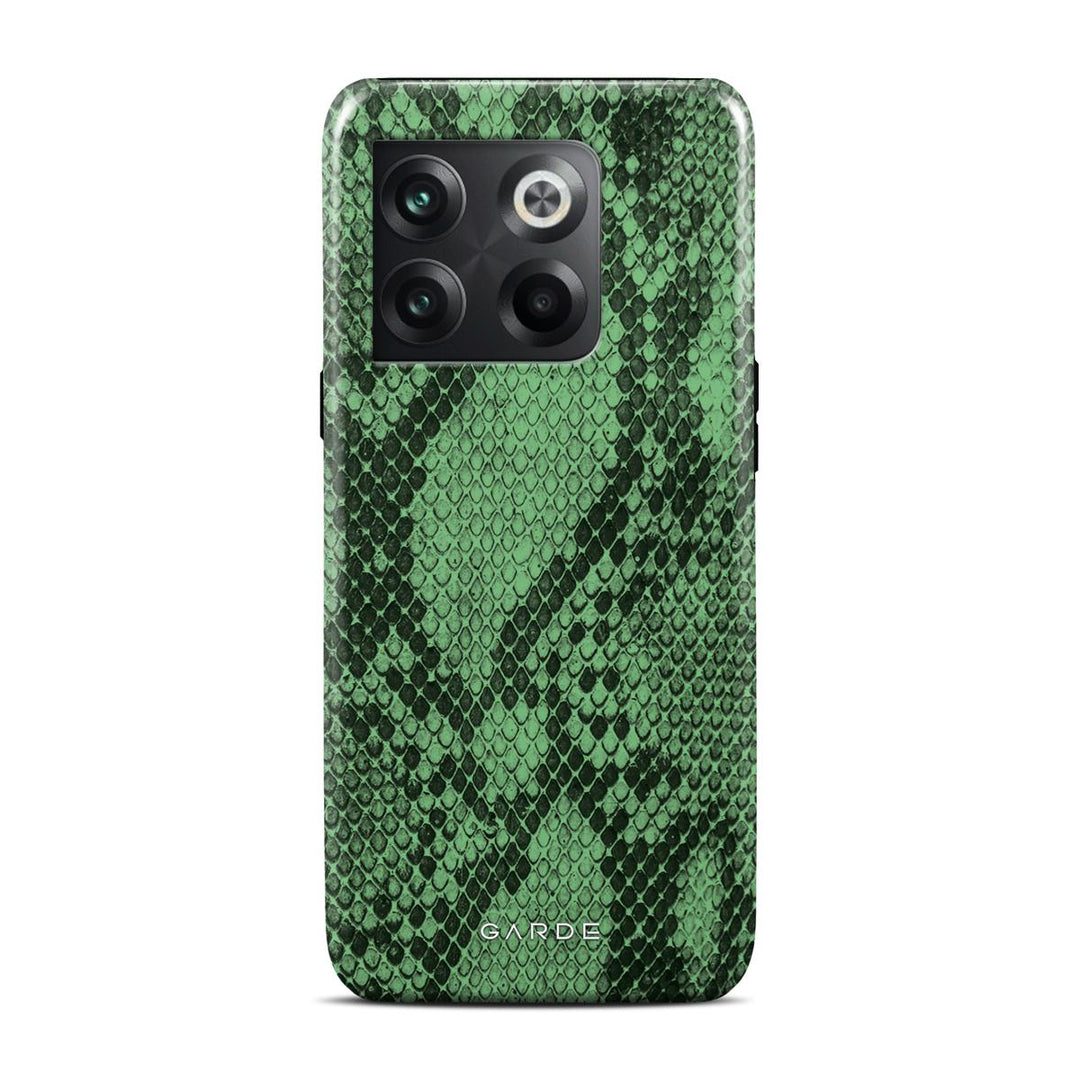 Python Green OnePlus 10T Back Cover - Custom Printed Phone Case by Garde