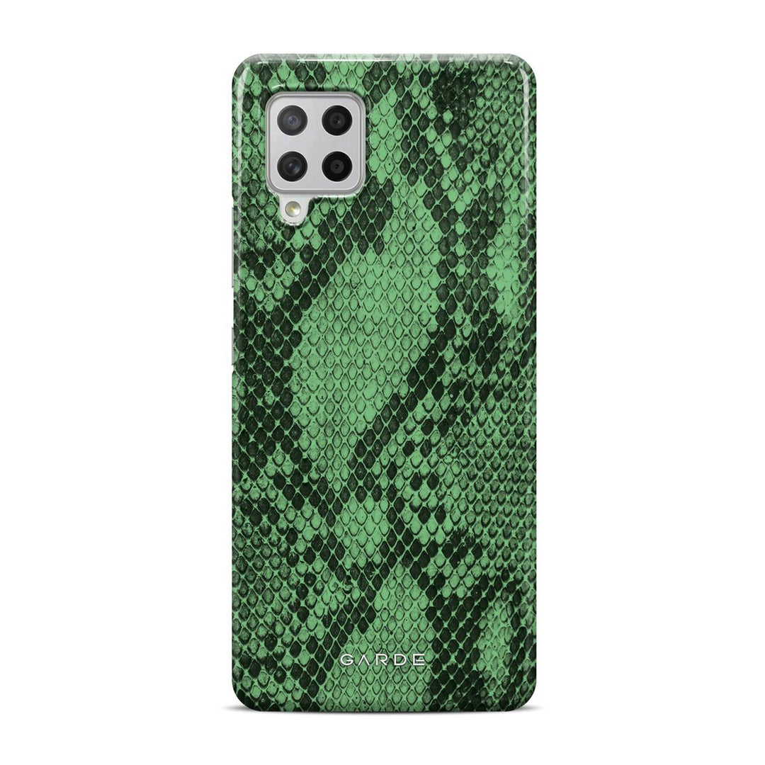 Python Green Samsung A42 5G Back Cover - Custom Printed Phone Case by Garde