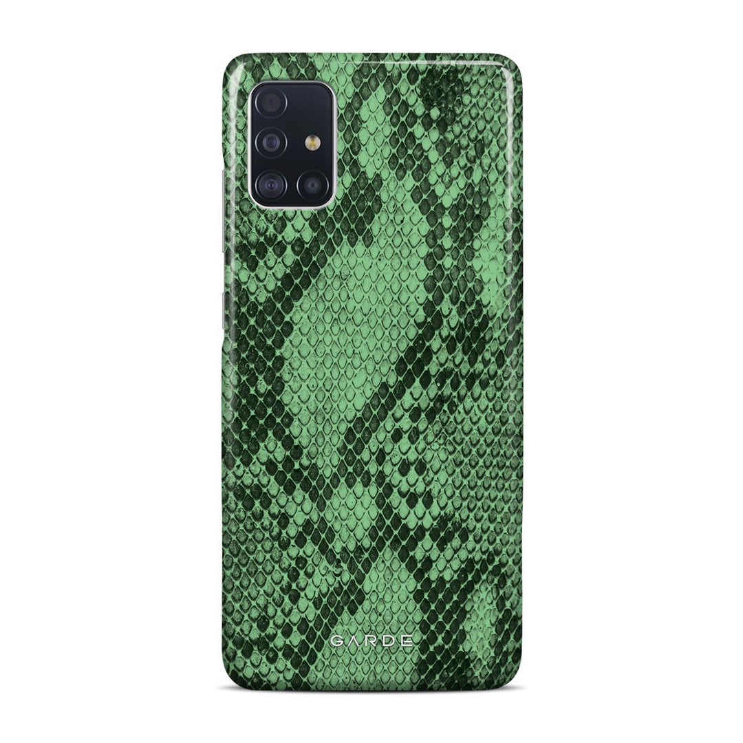 Python Green Samsung A51 Back Cover - Custom Printed Phone Case by Garde