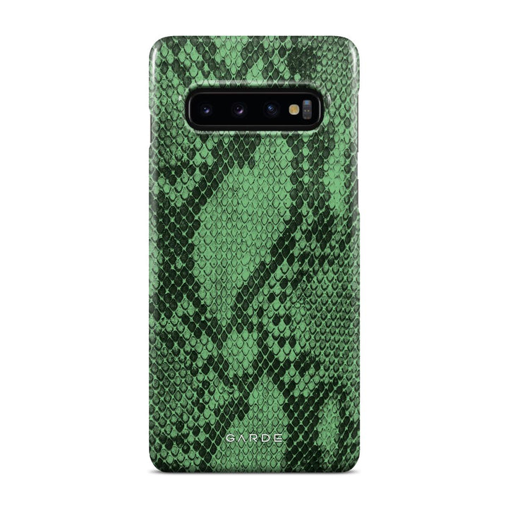 Python Green Samsung S10 Back Cover - Custom Printed Phone Case by Garde
