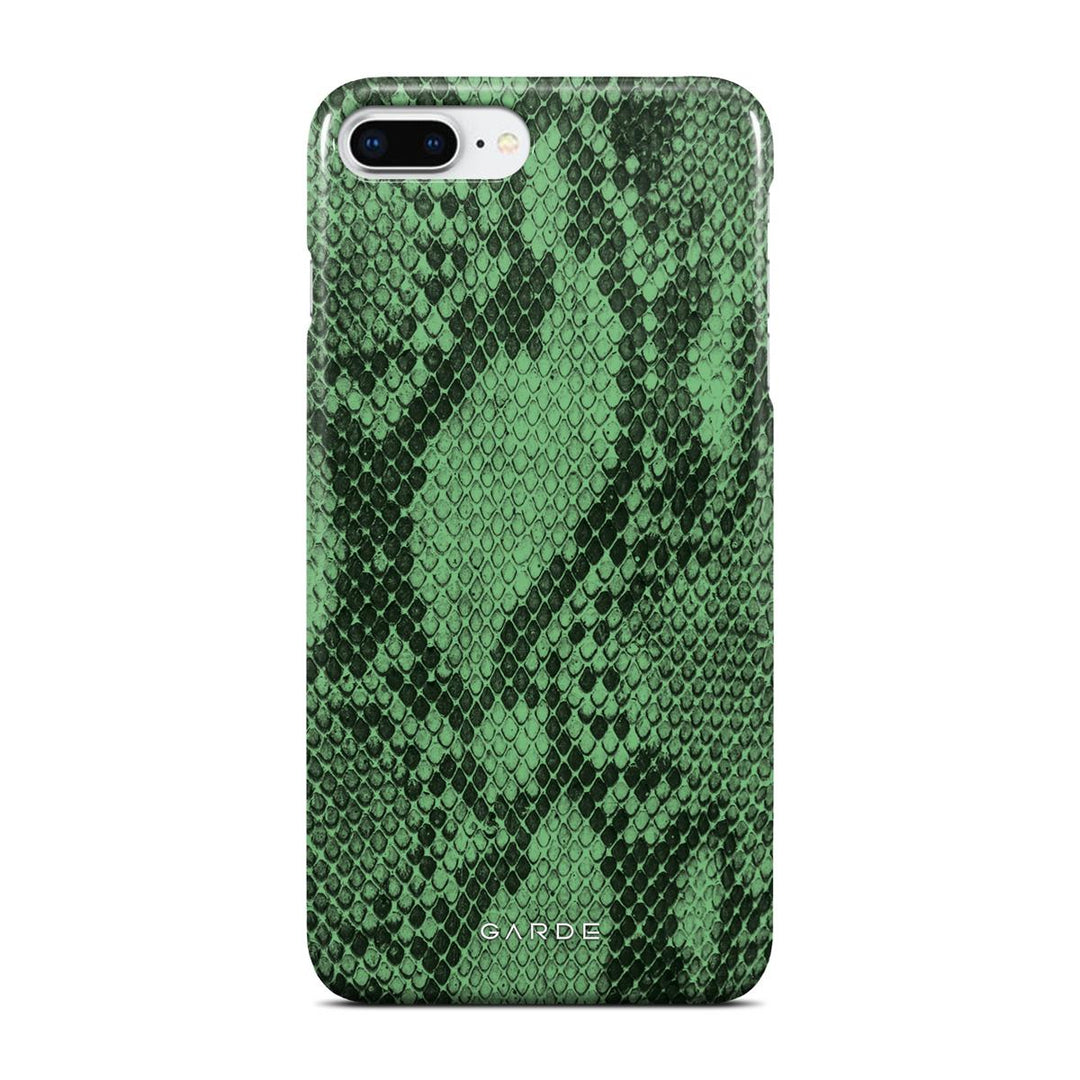 Python Green iPhone 7 Plus / 8 Plus Back Cover - Custom Printed Phone Case by Garde