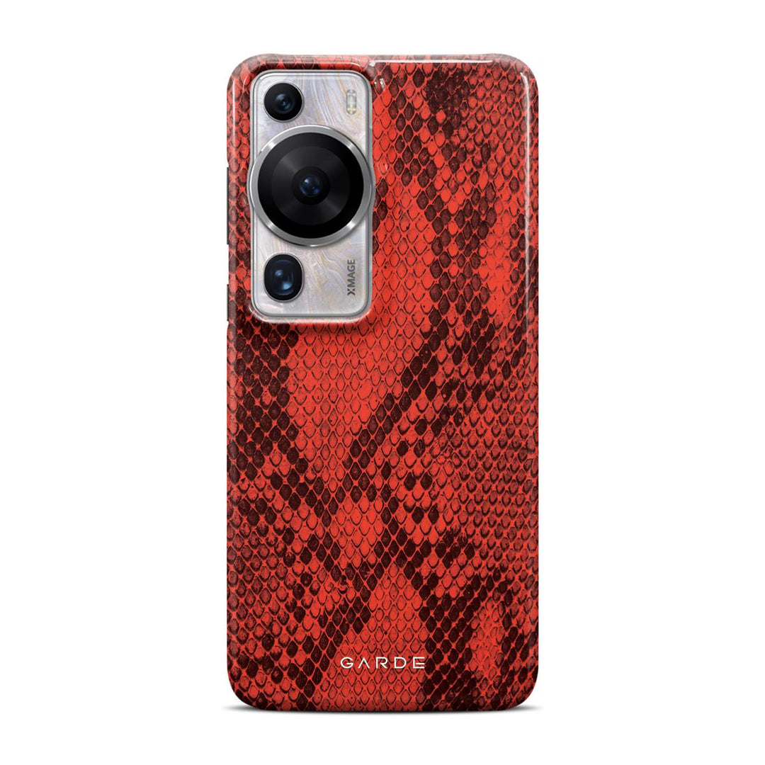Python Red Huawei P60 / P60 Pro Back Cover - Custom Printed Phone Case by Garde
