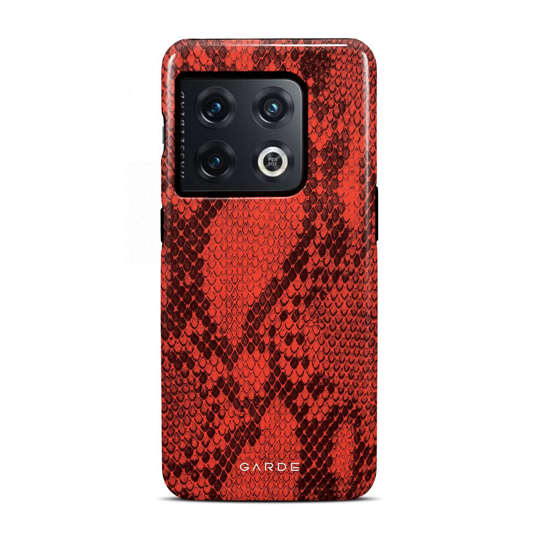 Python Red OnePlus 10 Pro Back Cover - Custom Printed Phone Case by Garde