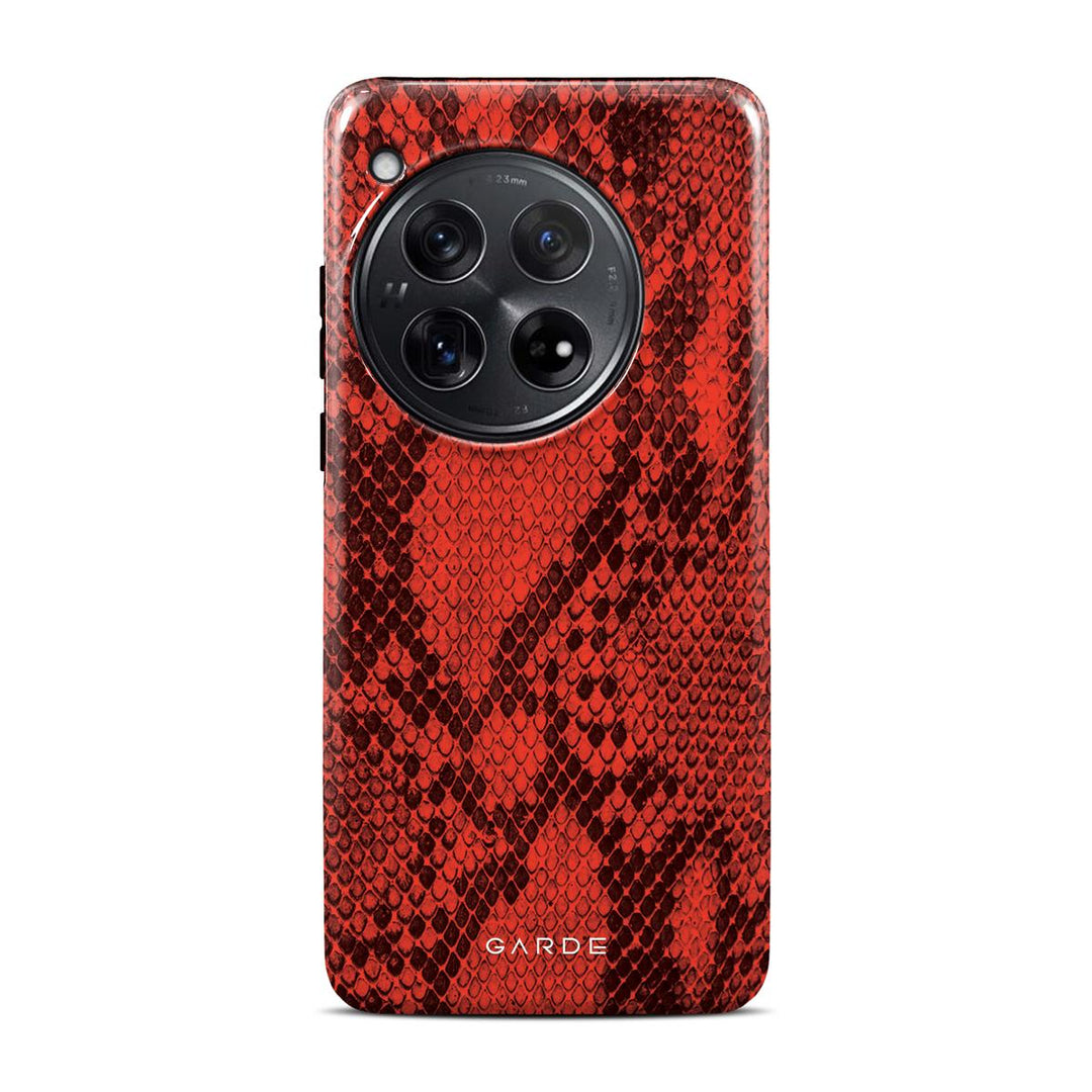 Python Red OnePlus 12 5g Back Cover - Custom Printed Phone Case by Garde
