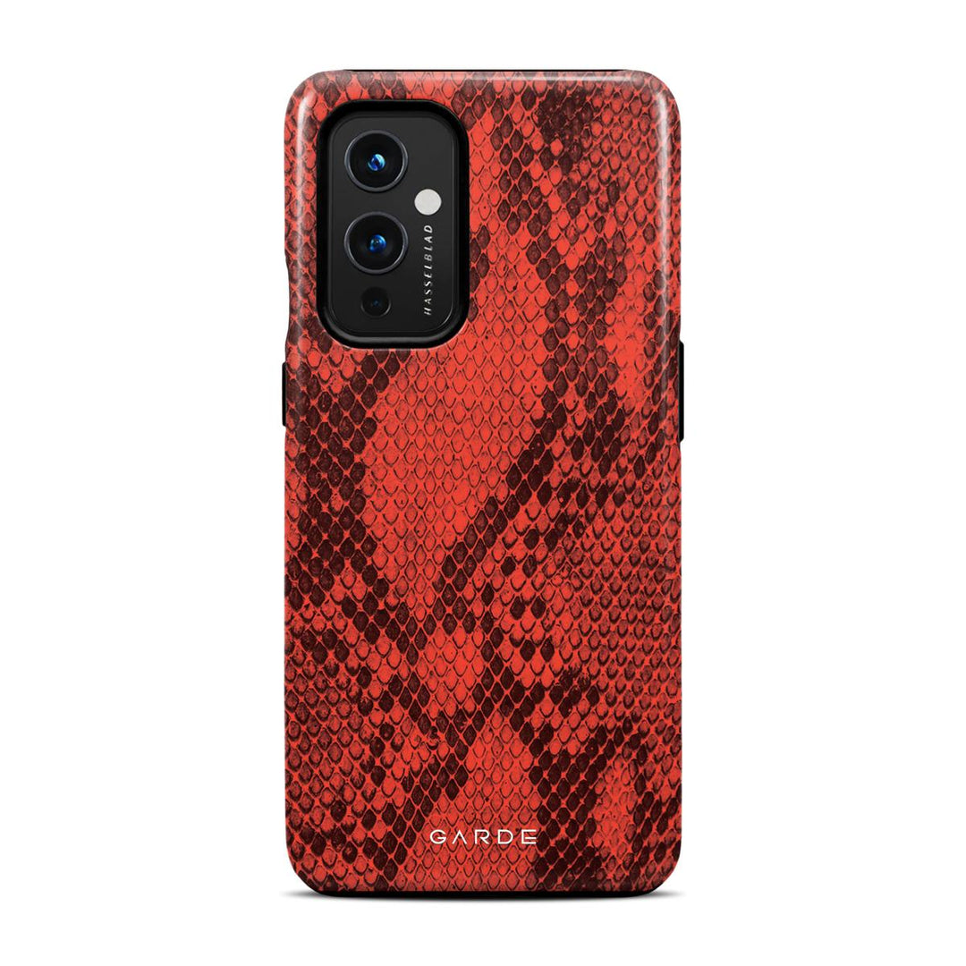 Python Red OnePlus 9 Back Cover - Custom Printed Phone Case by Garde
