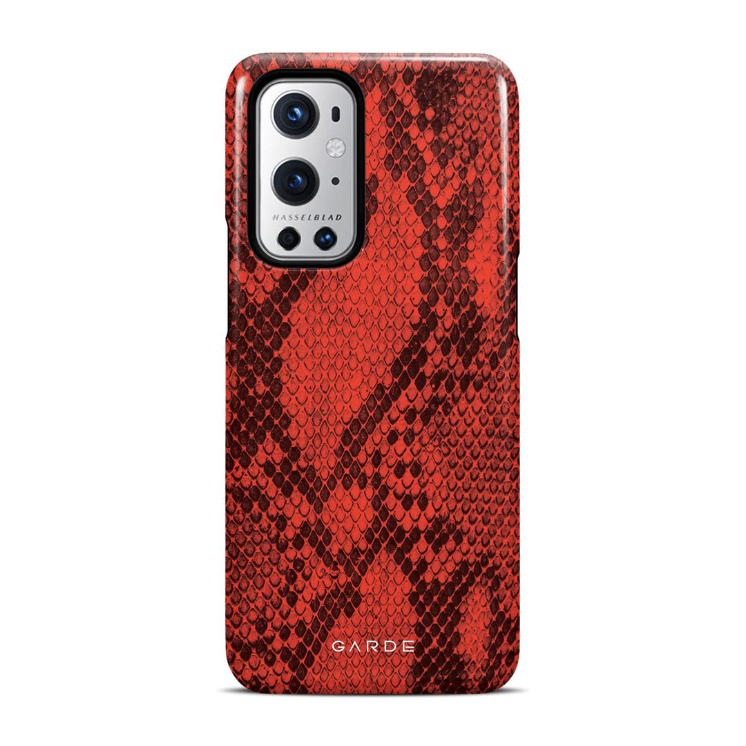 Python Red OnePlus 9 Pro Back Cover - Custom Printed Phone Case by Garde