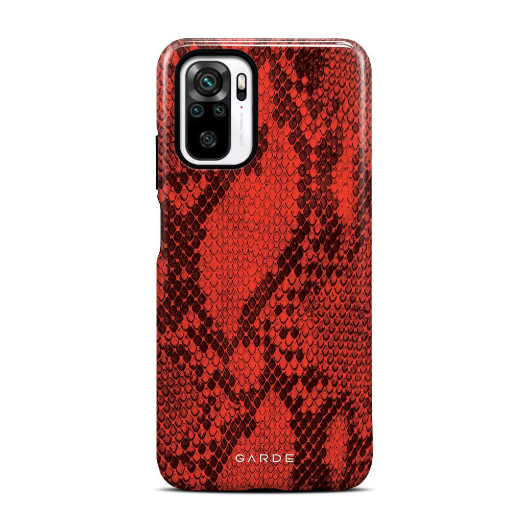 Python Red Redmi Note 10s Back Cover - Custom Printed Phone Case by Garde