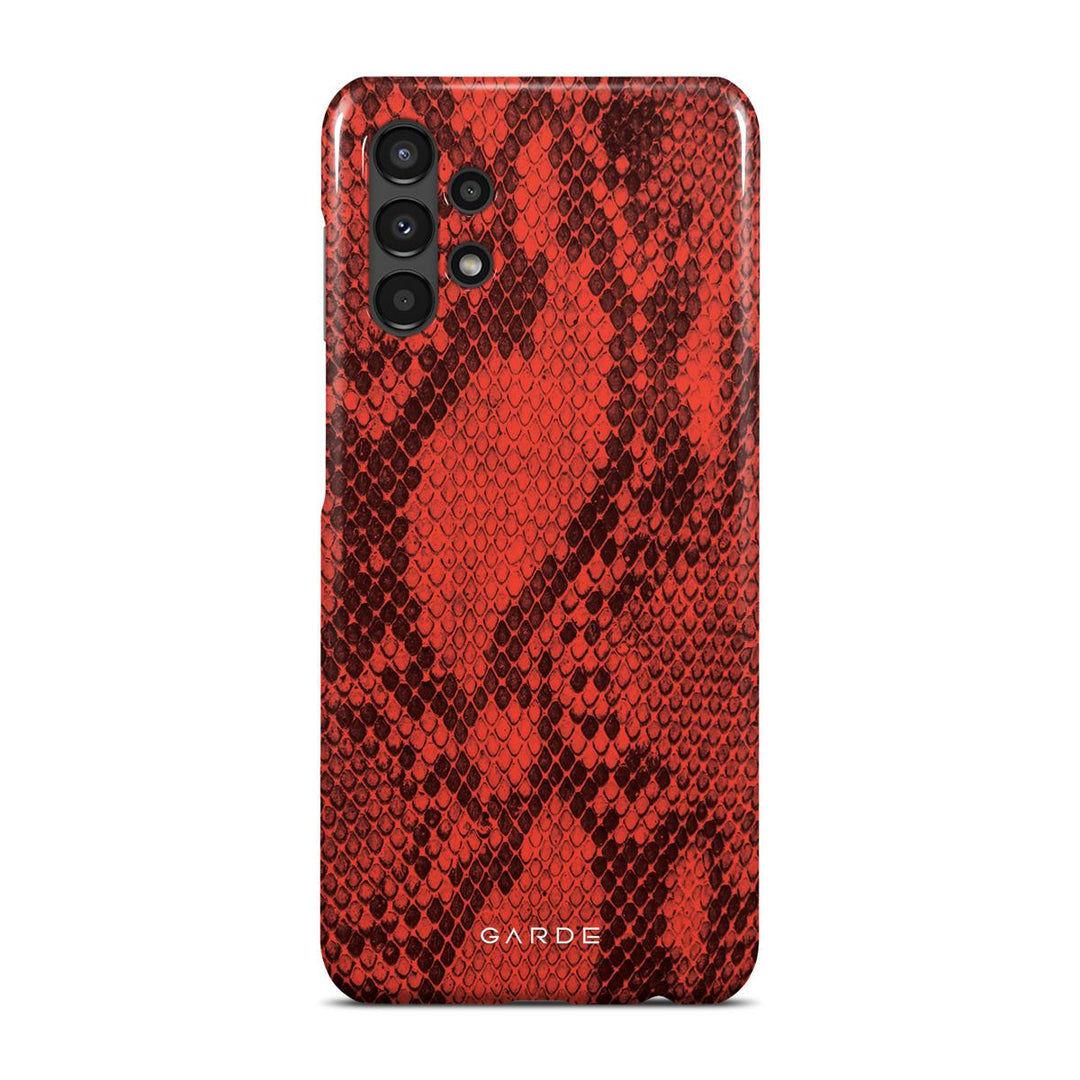 Python Red Samsung A13 4G/5G Back Cover - Custom Printed Phone Case by Garde