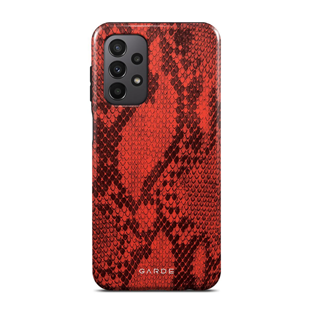 Python Red Samsung A23 4G / 5G Back Cover - Custom Printed Phone Case by Garde