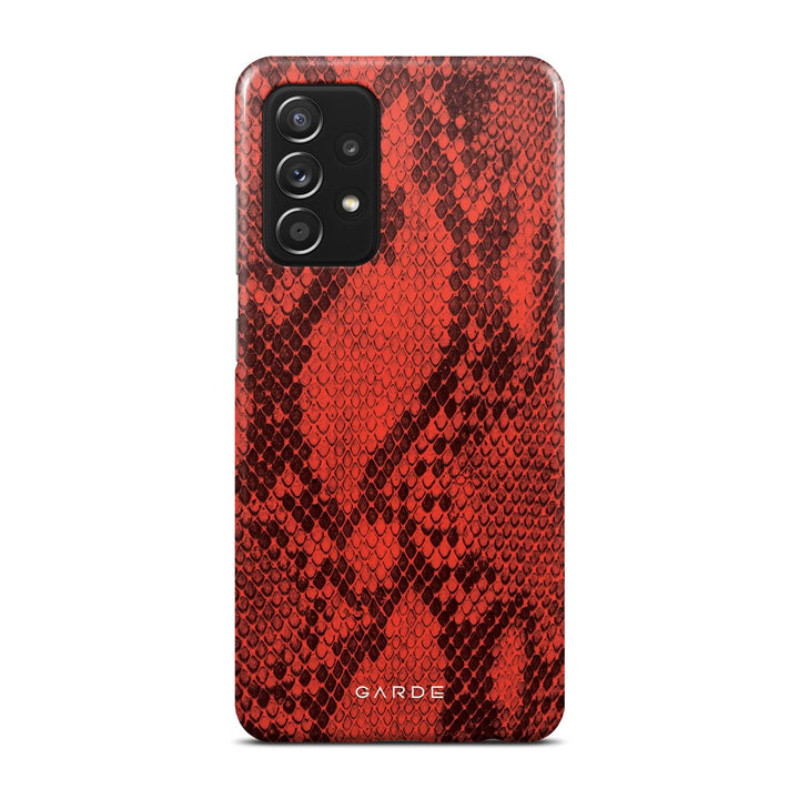 Python Red Samsung A52 / A52s Back Cover - Custom Printed Phone Case by Garde