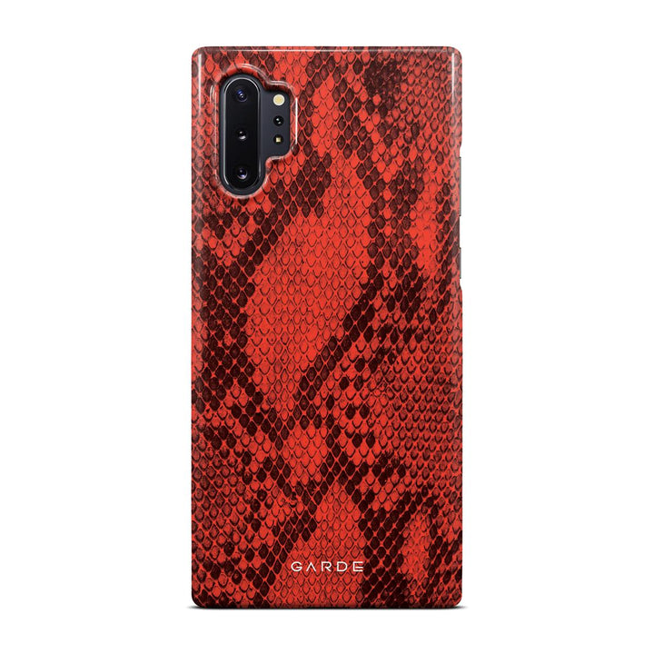 Python Red Samsung Note 10 Plus Back Cover - Custom Printed Phone Case by Garde
