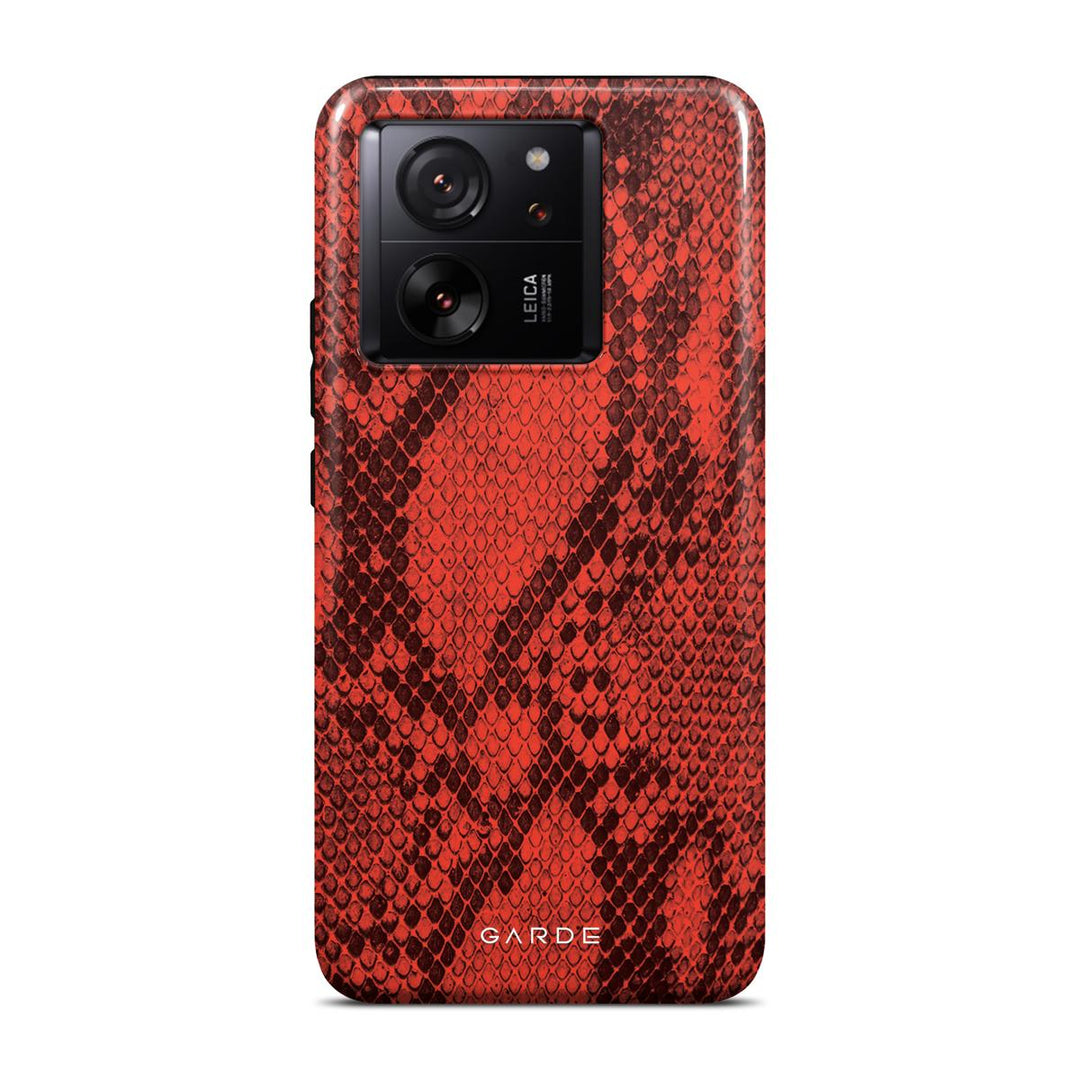Python Red Xiaomi 13T / 13T Pro Back Cover - Custom Printed Phone Case by Garde