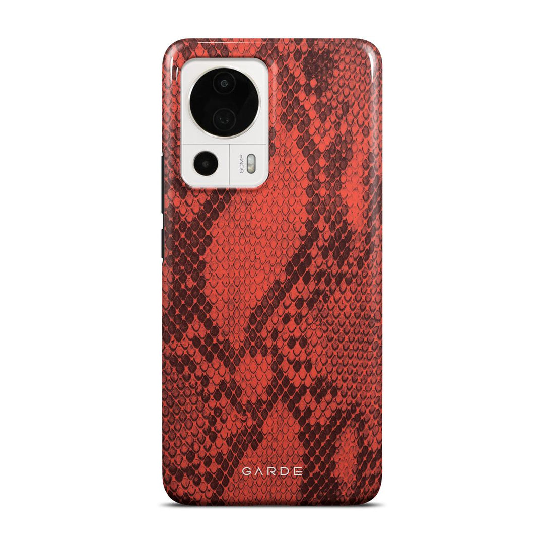 Python Red Xiaomi 13 Lite Back Cover - Custom Printed Phone Case by Garde