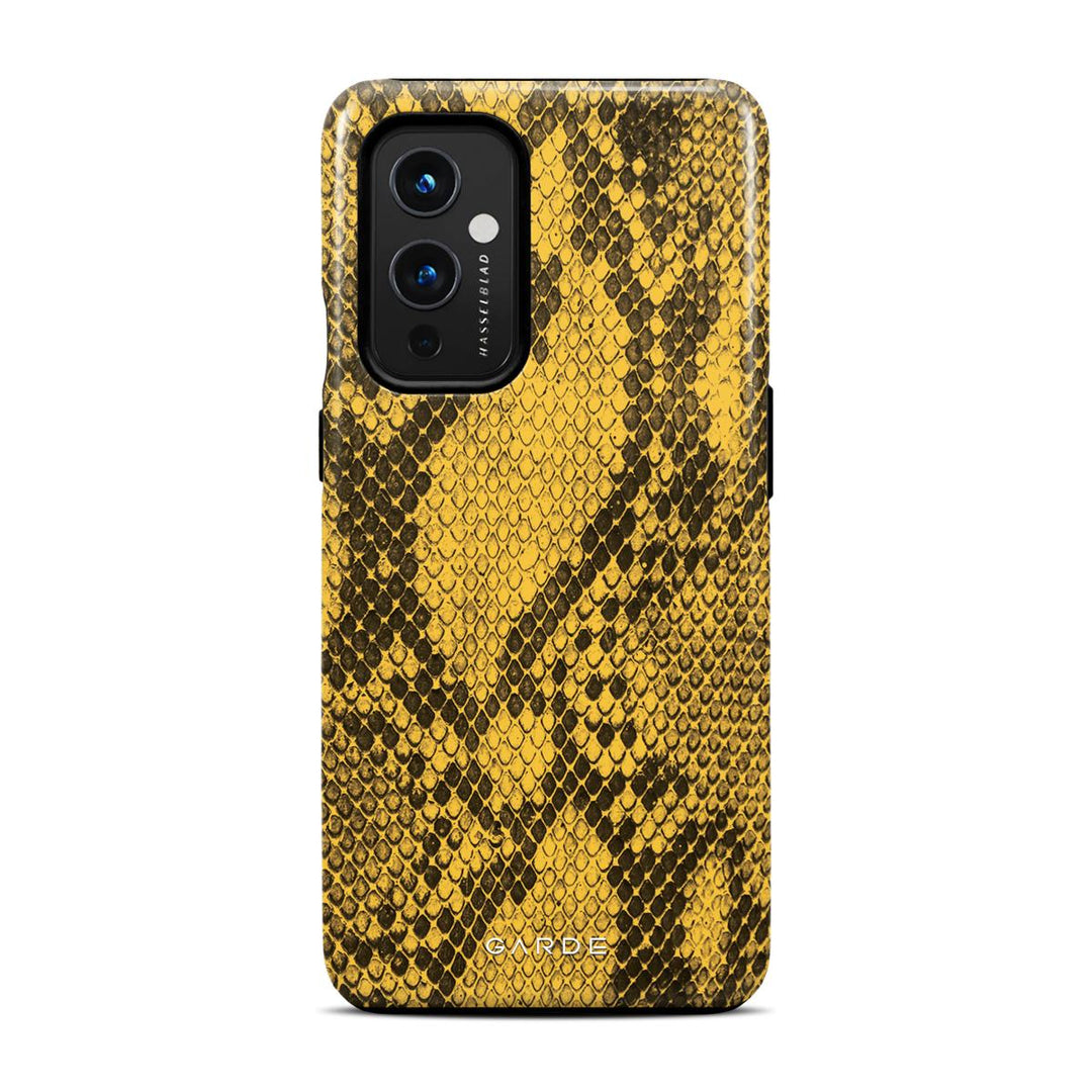 Python Yellow OnePlus 9 Back Cover - Custom Printed Phone Case by Garde
