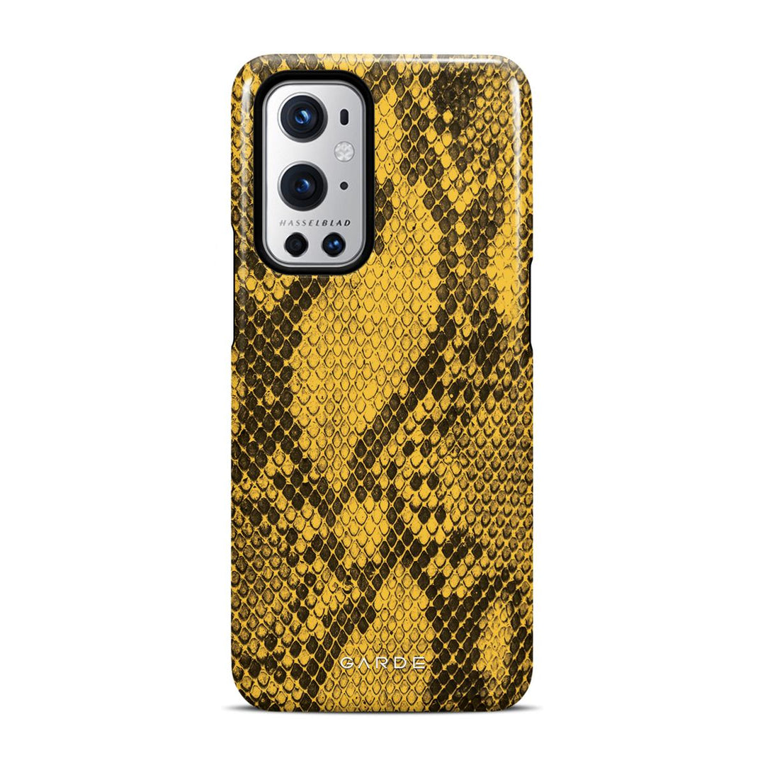 Python Yellow OnePlus 9 Pro Back Cover - Custom Printed Phone Case by Garde