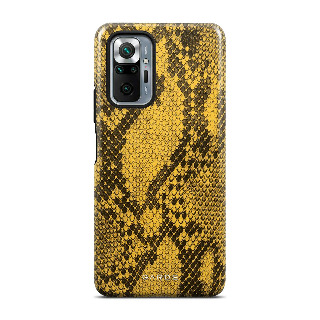 Python Yellow Redmi Note 10 Pro Back Cover - Custom Printed Phone Case by Garde