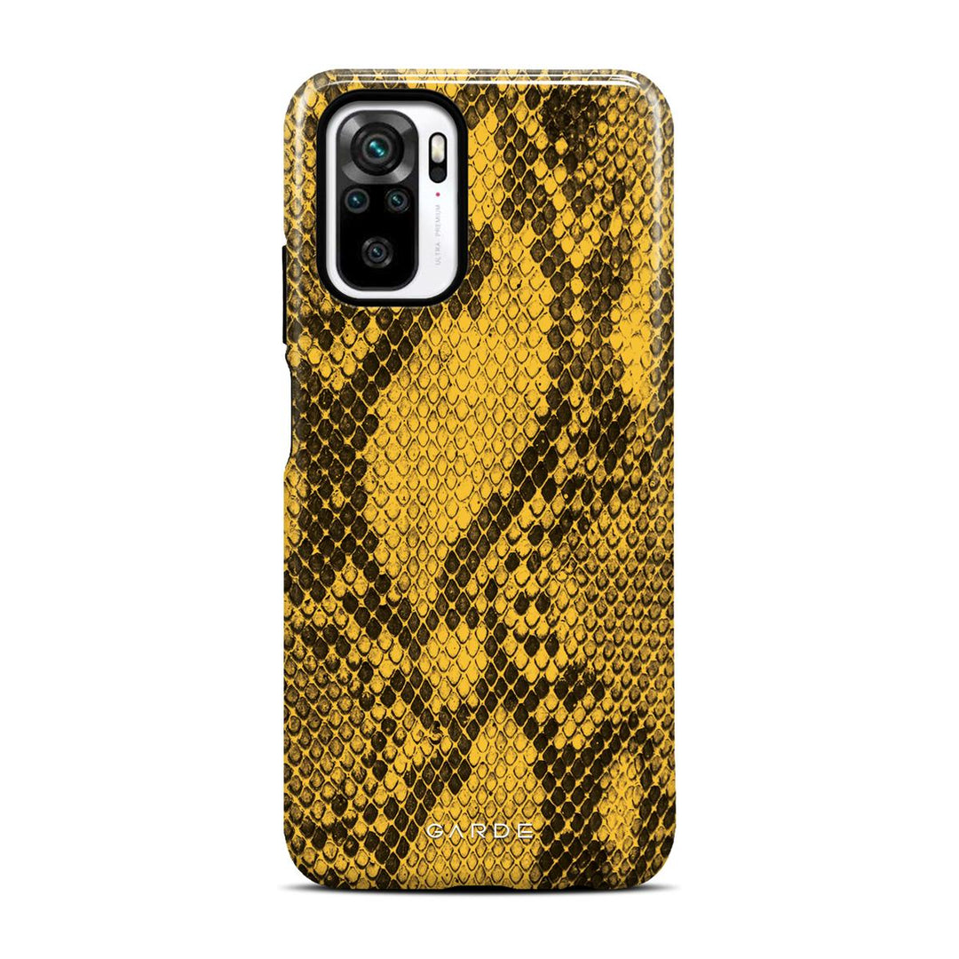 Python Yellow Redmi Note 10s Back Cover - Custom Printed Phone Case by Garde