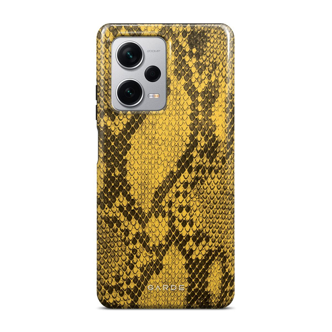 Python Yellow Redmi Note 12 Pro+ 5G Back Cover - Custom Printed Phone Case by Garde