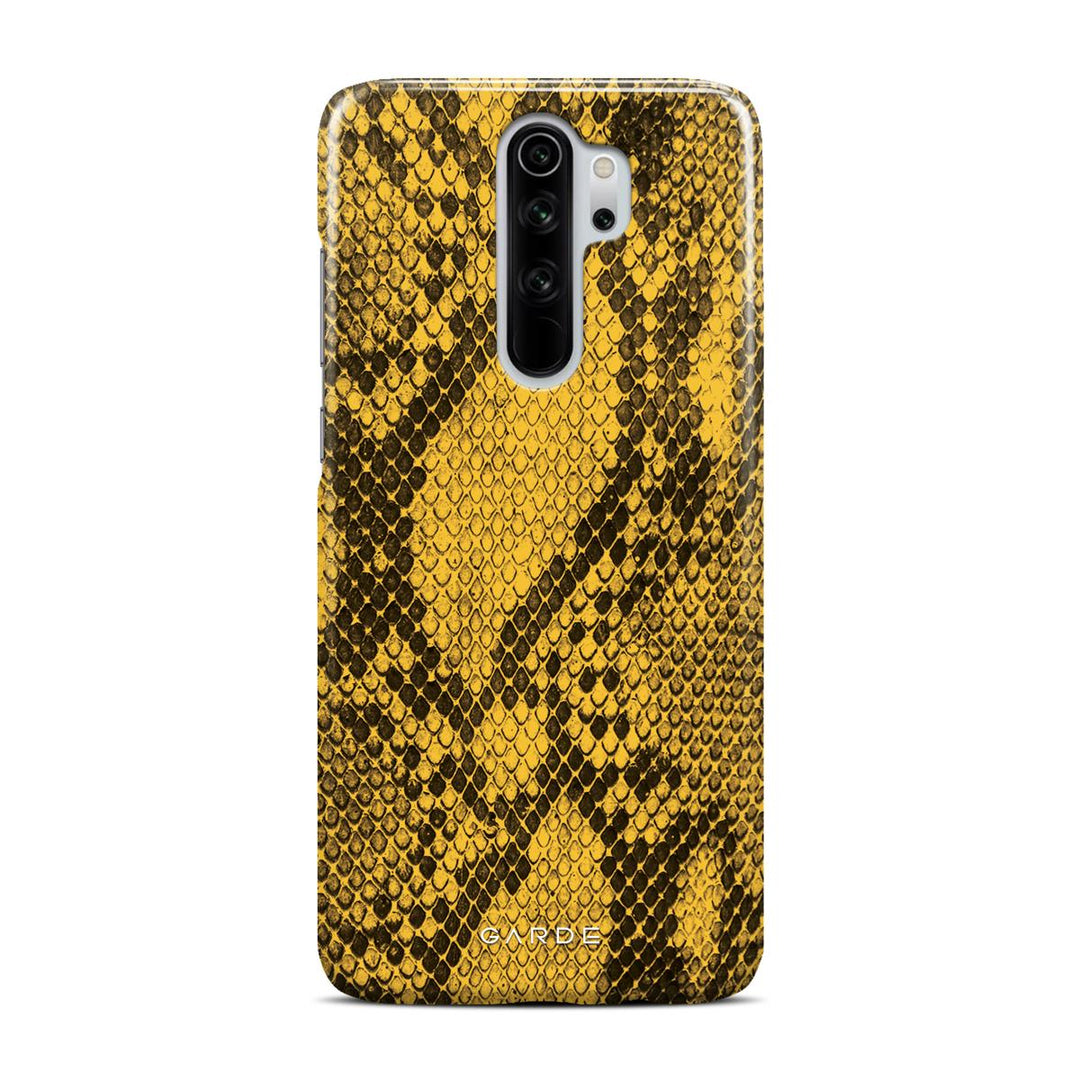 Python Yellow Redmi Note 8 Pro Back Cover - Custom Printed Phone Case by Garde