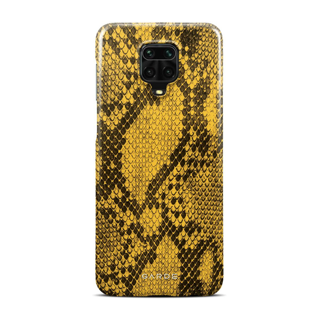 Python Yellow Redmi Note 9s / 9 Pro Back Cover - Custom Printed Phone Case by Garde
