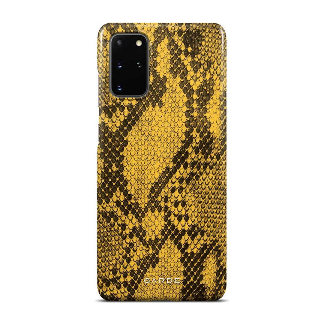 Python Yellow Samsung S20 Plus Back Cover - Custom Printed Phone Case by Garde