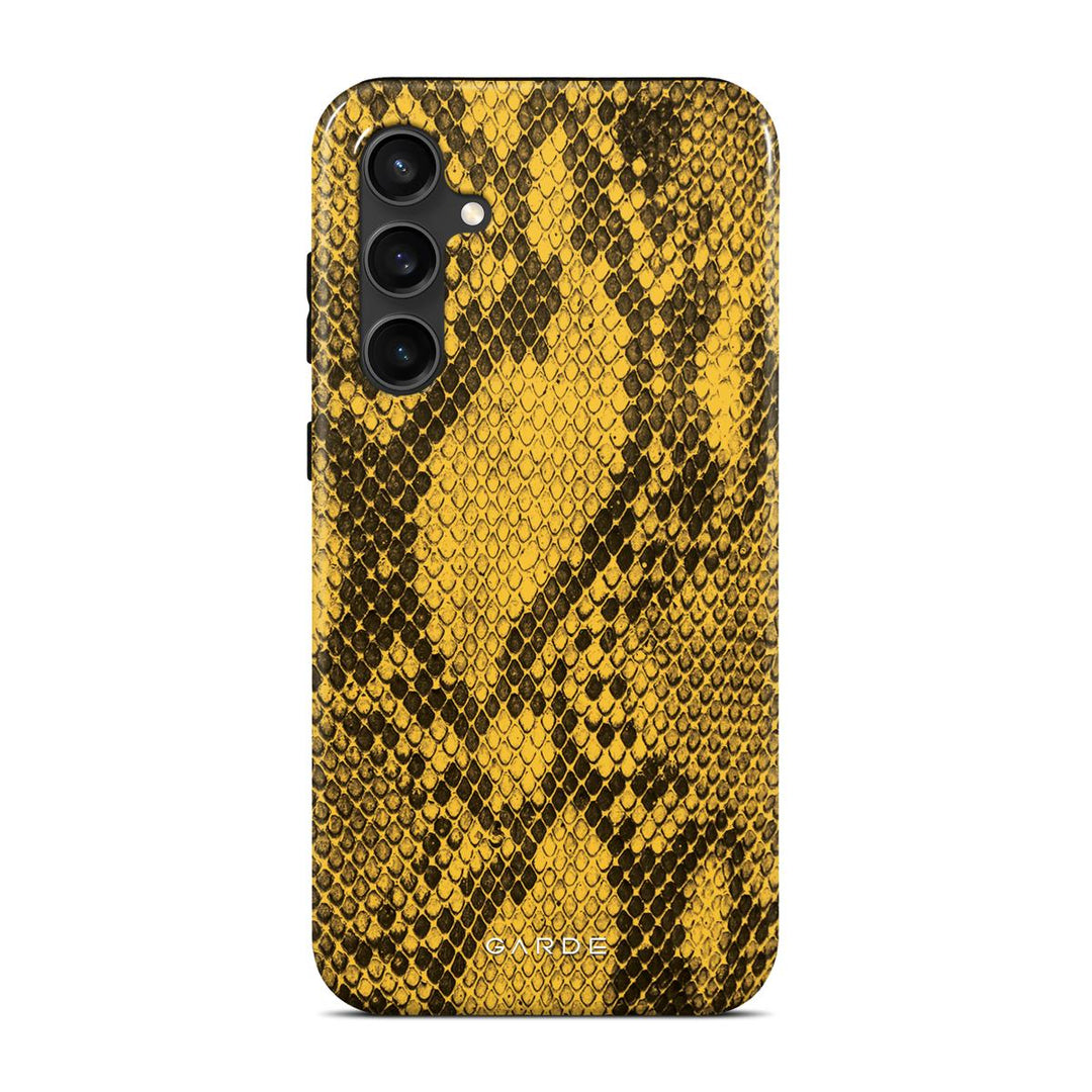 Python Yellow Samsung S23 FE Back Cover - Custom Printed Phone Case by Garde