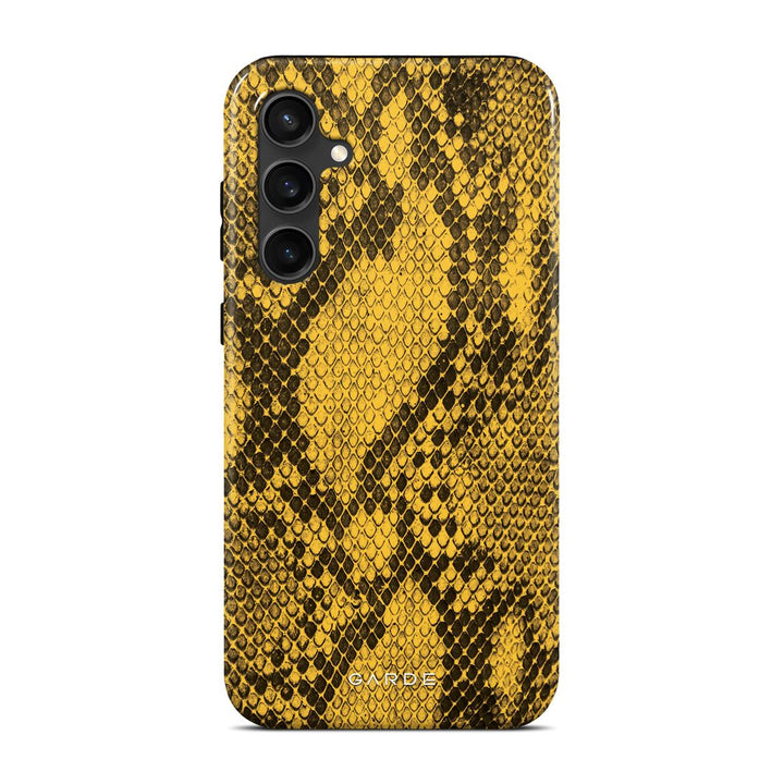 Python Yellow Samsung S23 FE Back Cover - Custom Printed Phone Case by Garde