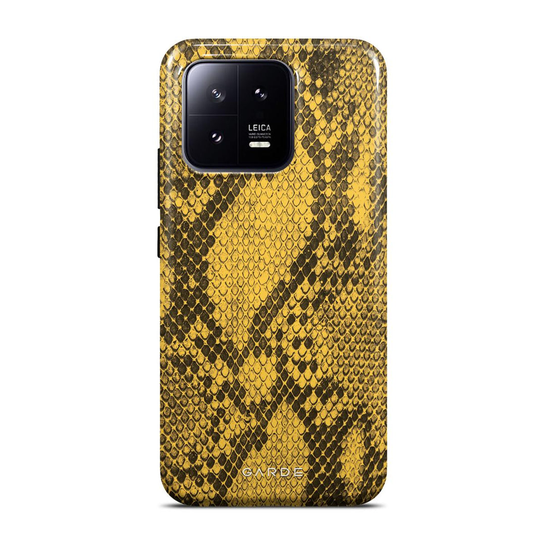Python Yellow Xiaomi 13 Back Cover - Custom Printed Phone Case by Garde