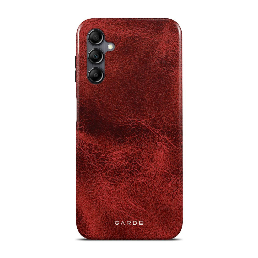 Red Poison Samsung A14 Back Cover - Custom Printed Phone Case by Garde