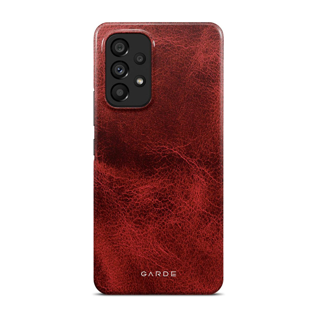 Red Poison Samsung A53 5G Back Cover - Custom Printed Phone Case by Garde
