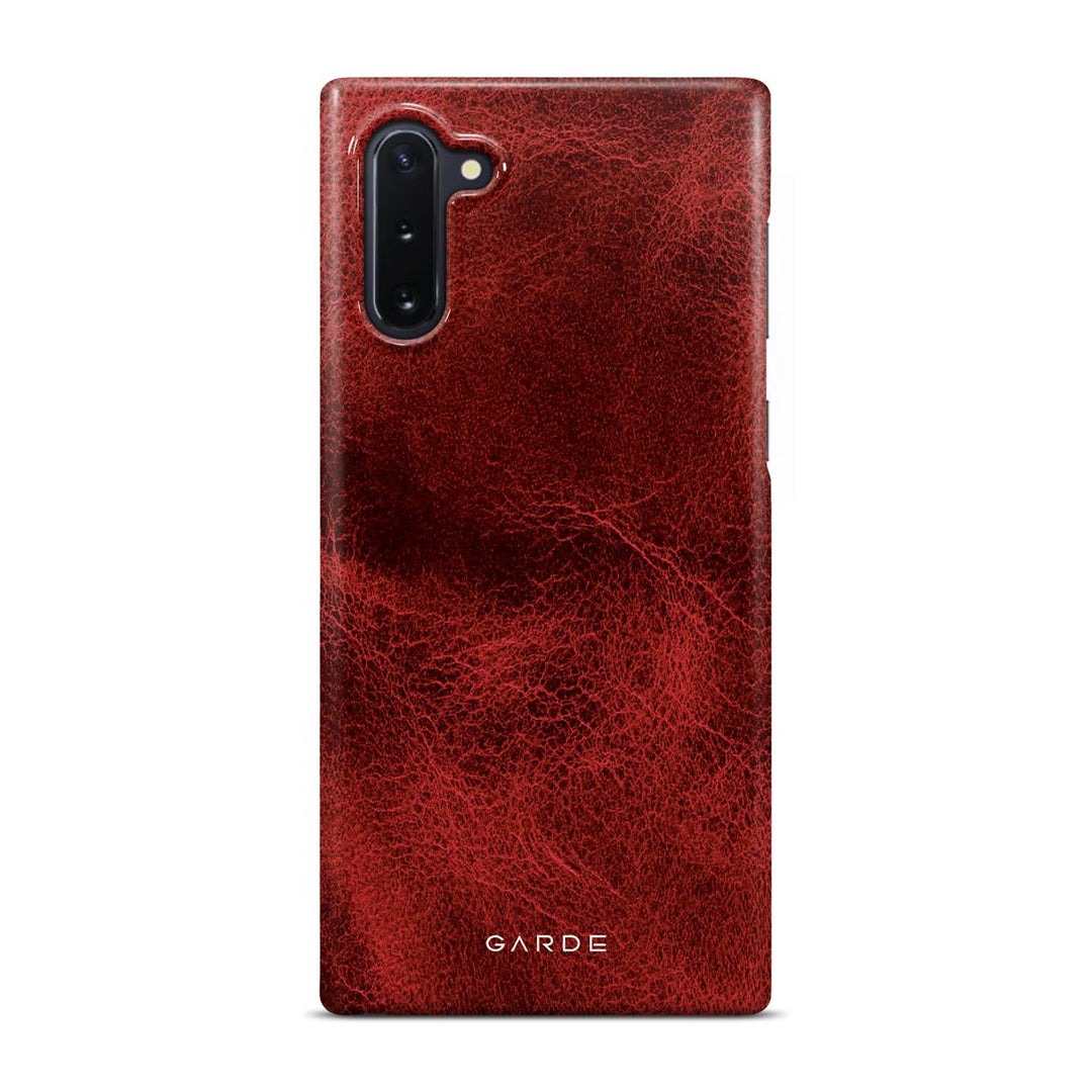 Red Poison Samsung Note 10 Back Cover - Custom Printed Phone Case by Garde