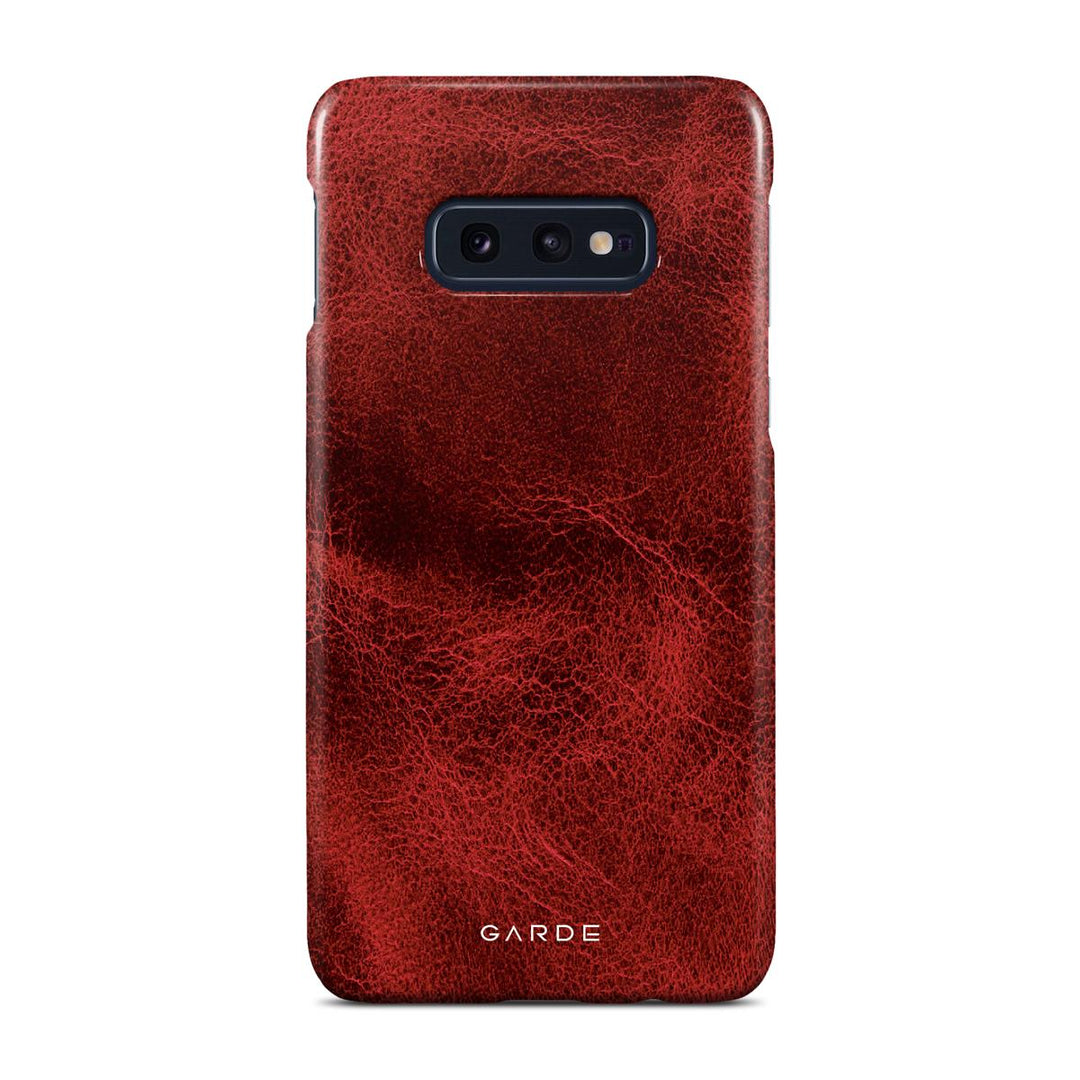 Red Poison Samsung S10 E Back Cover - Custom Printed Phone Case by Garde