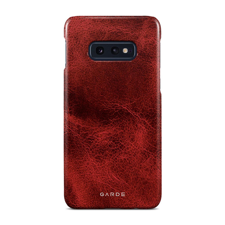 Red Poison Samsung S10 E Back Cover - Custom Printed Phone Case by Garde
