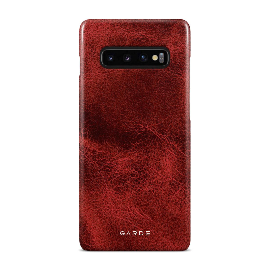Red Poison Samsung S10 Plus Back Cover - Custom Printed Phone Case by Garde