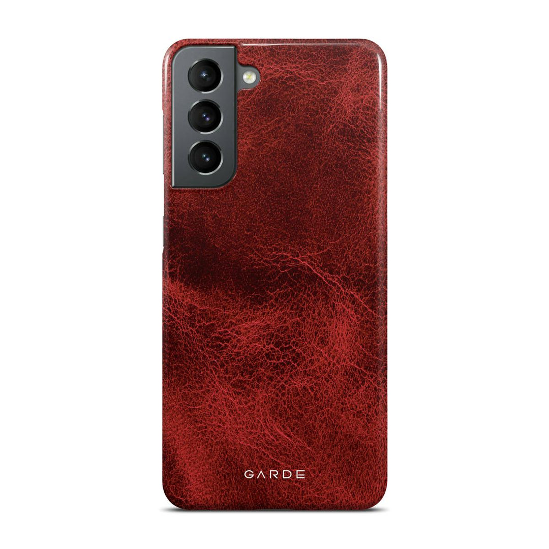 Red Poison Samsung S21 Back Cover - Custom Printed Phone Case by Garde