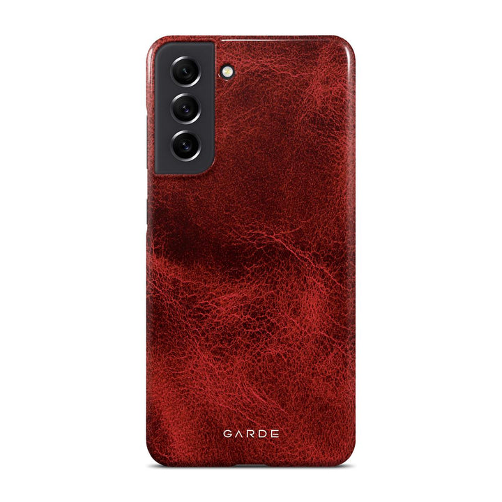 Red Poison Samsung S21 FE Back Cover - Custom Printed Phone Case by Garde