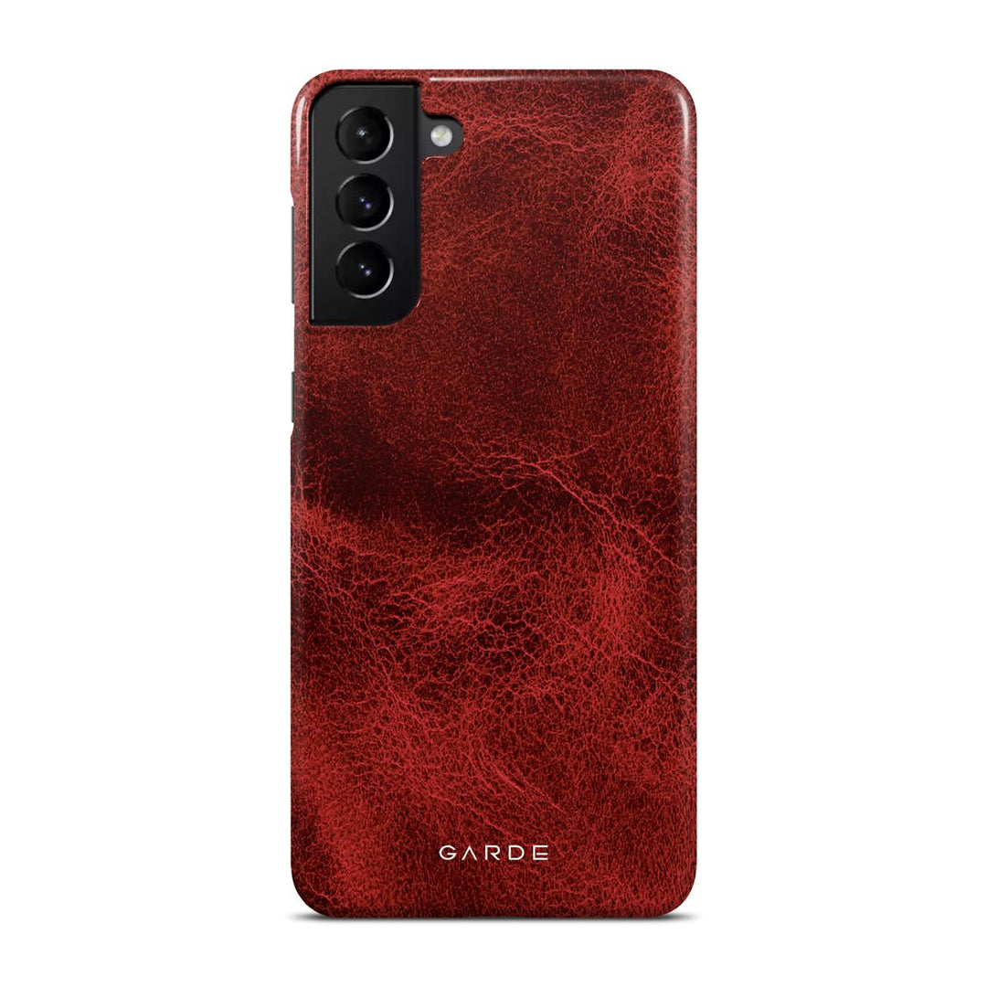 Red Poison Samsung S21 Plus Back Cover - Custom Printed Phone Case by Garde