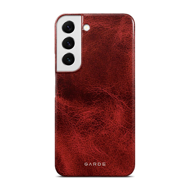 Red Poison Samsung S22 Back Cover - Custom Printed Phone Case by Garde