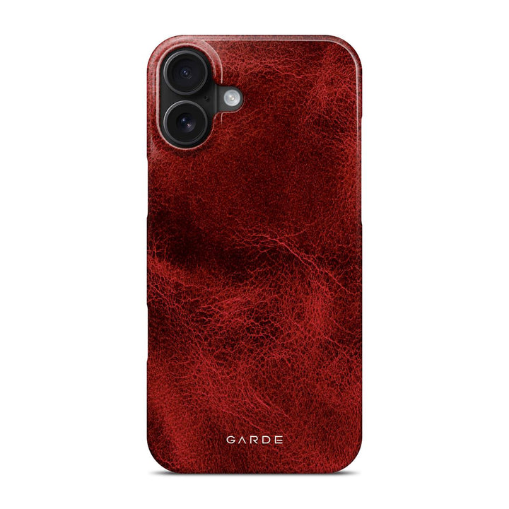 Red Poison iPhone 16 Plus Back Cover - Custom Printed Phone Case by Garde