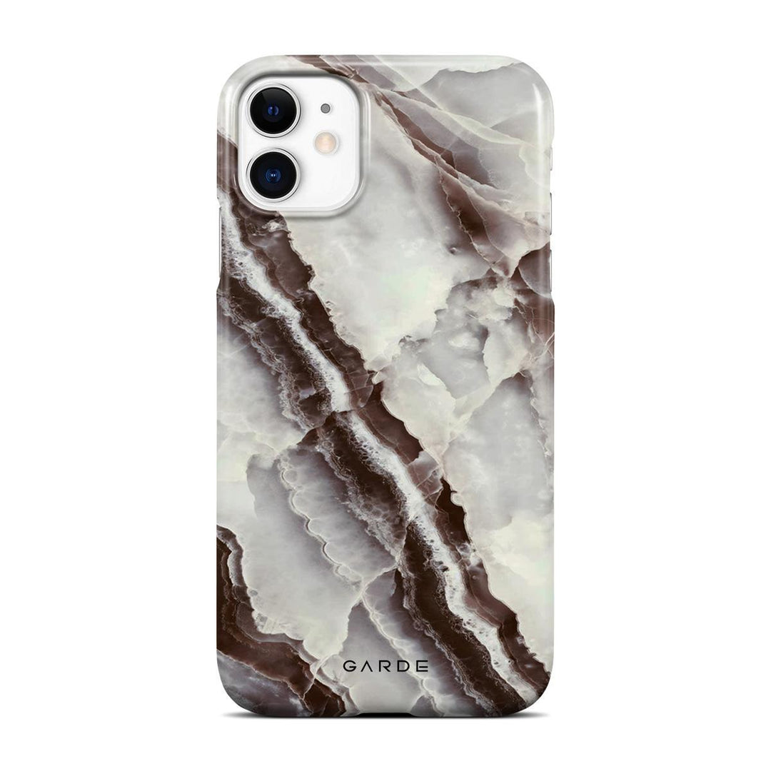 Smokey Stone iPhone 11 Back Cover - Custom Printed Phone Case by Garde