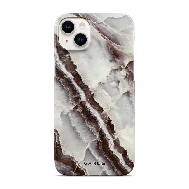 Smokey Stone iPhone 14 Plus Back Cover - Custom Printed Phone Case by Garde
